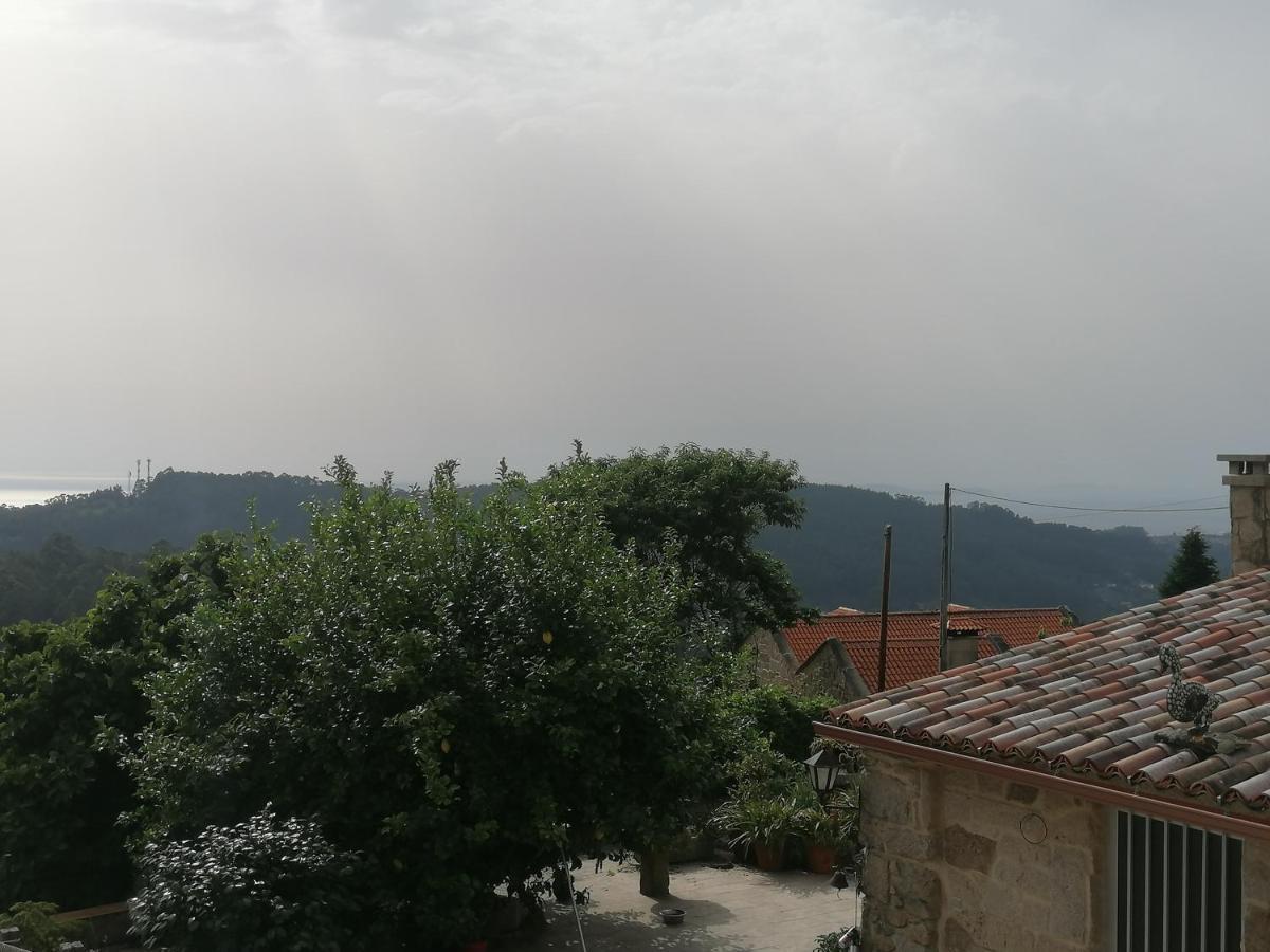 La Casita De Meiro Bueu Buitenkant foto